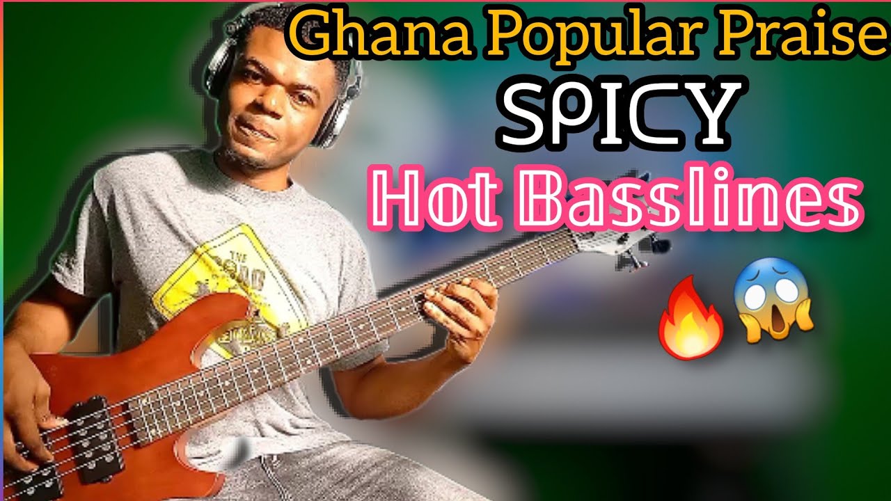 How To Play SPICY Ghanaian Hot Praises Bass Lines Like A Pro!
