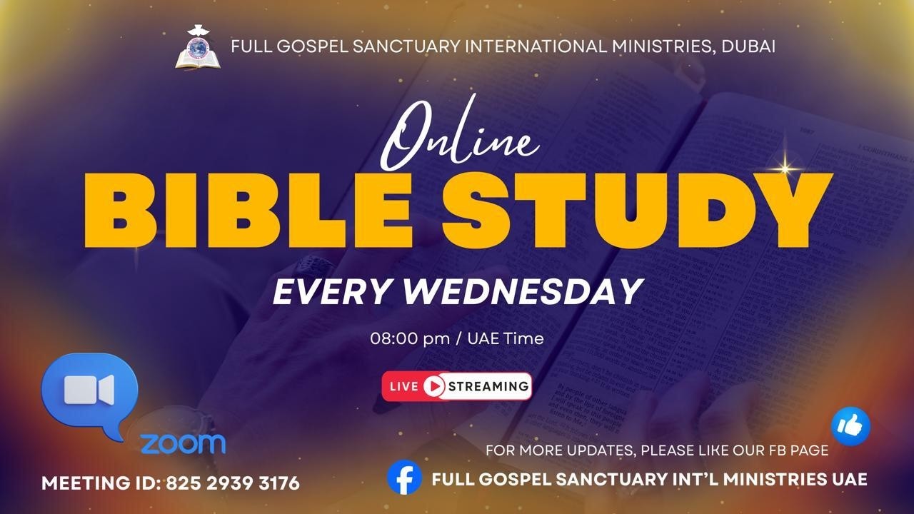 BIBLE STUDY | 18.03.26