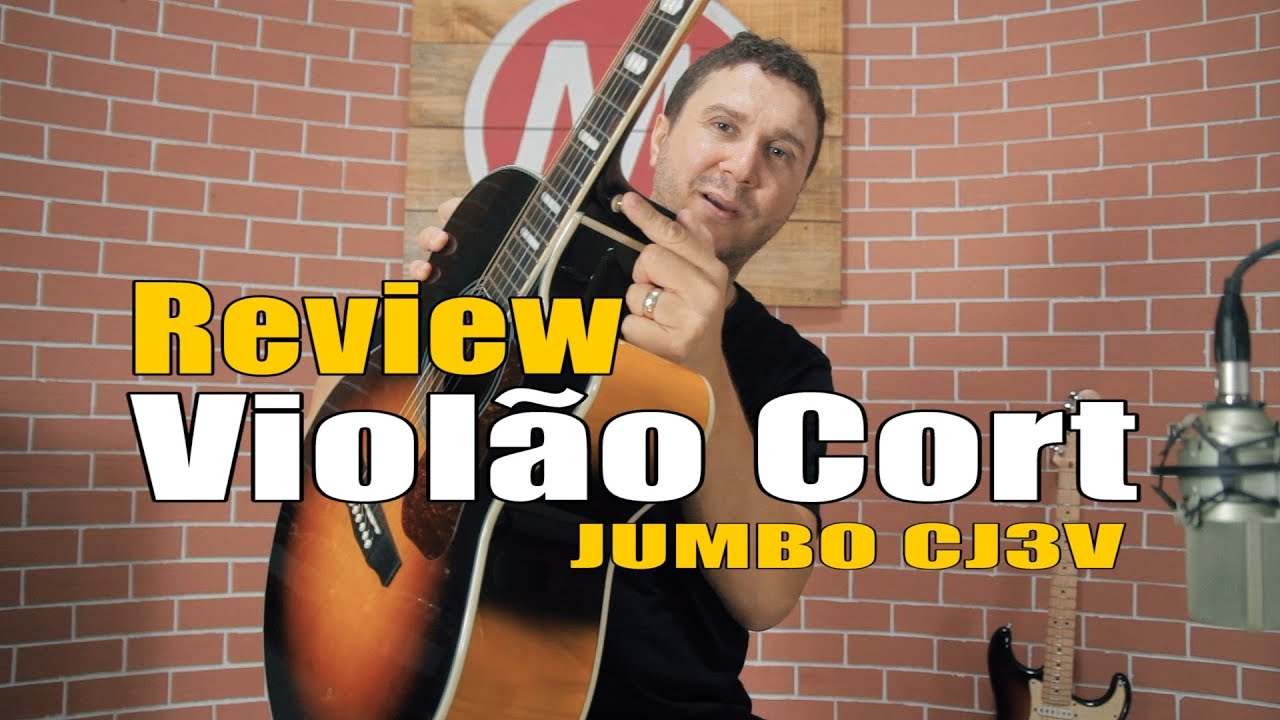 REVIEW Violão CORT JUMBO | Marcelo Loss |