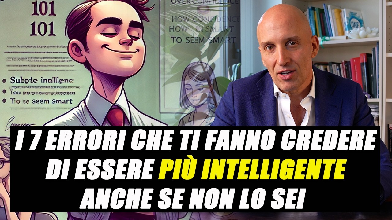 7 Errori Psicologici Che Ti Fanno Credere di Essere Più Intelligente della Media