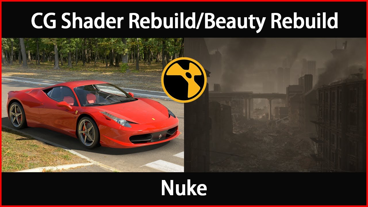 How to do CG Shader/Beauty Rebuild in Nuke | AOVs | Nuke Guide #nuke #compositing #cg #shaders