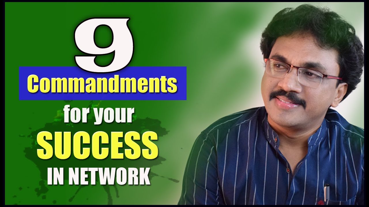 9 Commandments for your SUCCESS in Network Marketing || IN TELUGU || Inspire Soft Skills