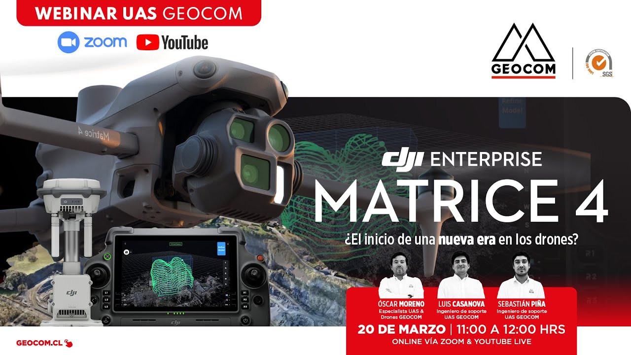 Webinar UAS GEOCOM | DJI Matrice 4 Series