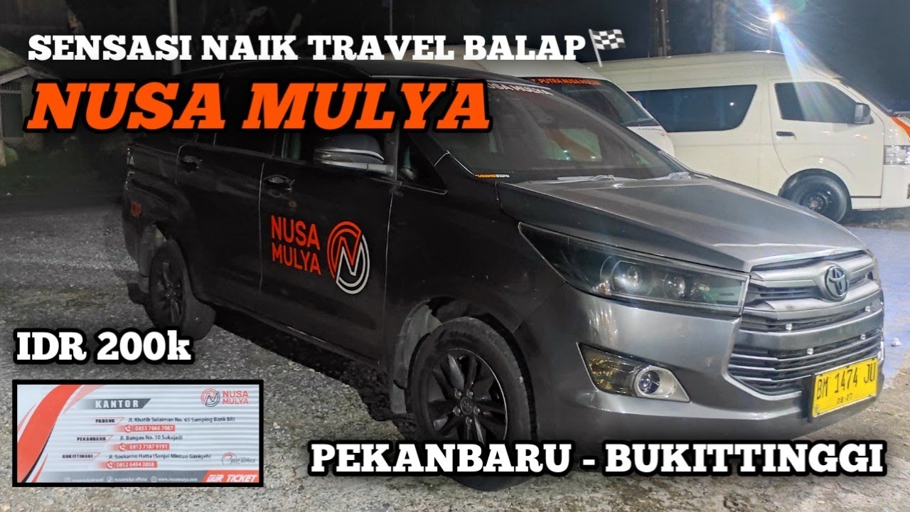 Trip PEKANBARU - BUKITTINGGI With Travel NUSA MULYA❗Bersama Driver Viral Bg Andy @Tukang_Sapo