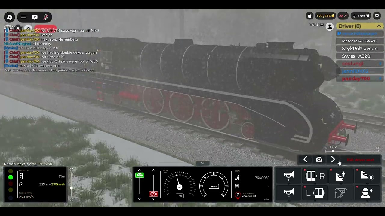 Train Sim Roblox Br 10 Steam Locomotive Gameplay