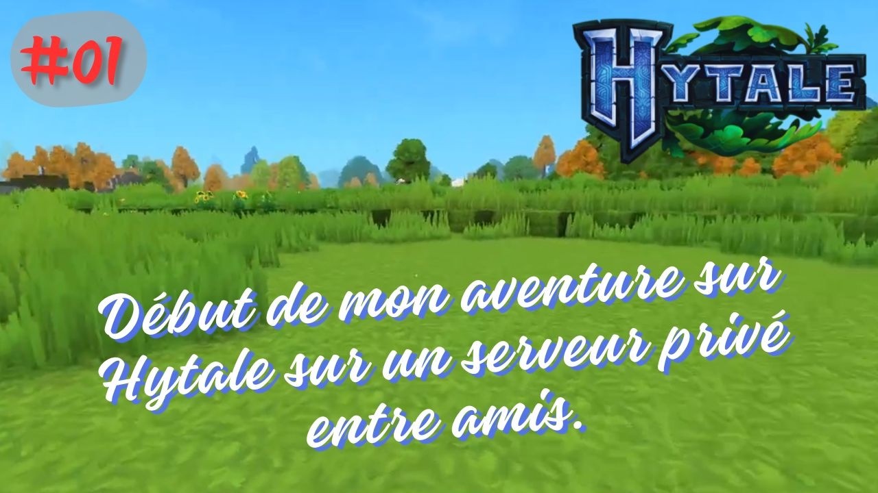 Hytale - EP01 - Début de mon aventure et découverte du jeu. #hytale #survie