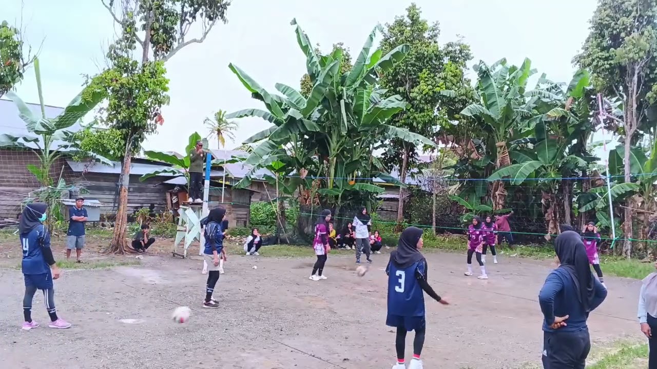 Pertandingan Voli Lauwa VS Terra - set 2 