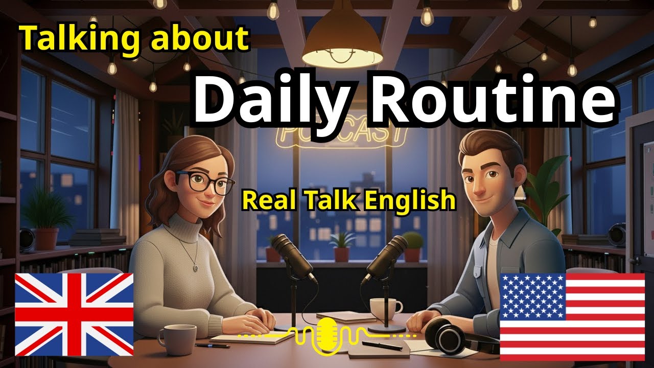How to Talk About Your Daily Routine in English (Real Conversation Practice!)