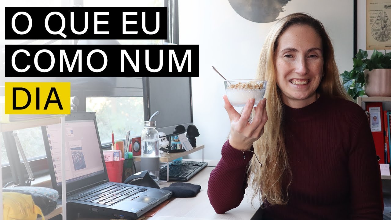 O que eu como num dia! - What I eat in a day!
