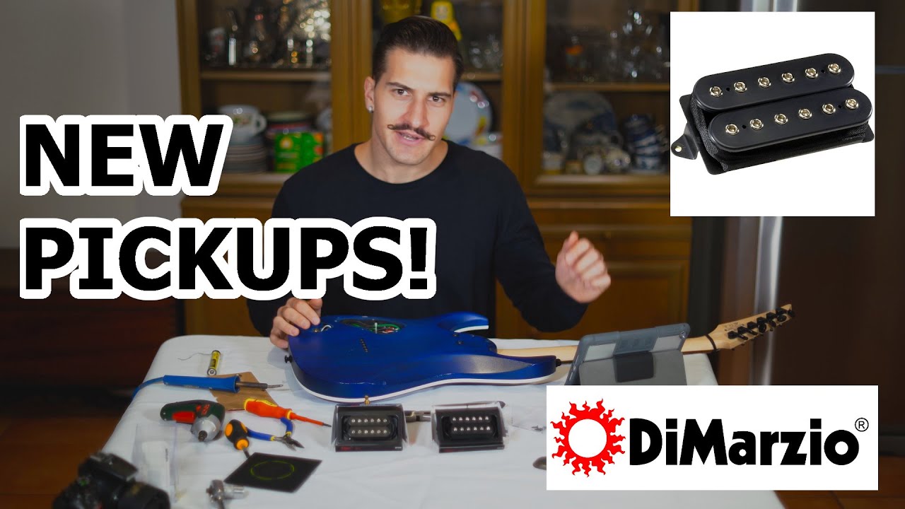 DiMarzio Titan Pickup Install and Comparison | Ibanez RGA | 2020