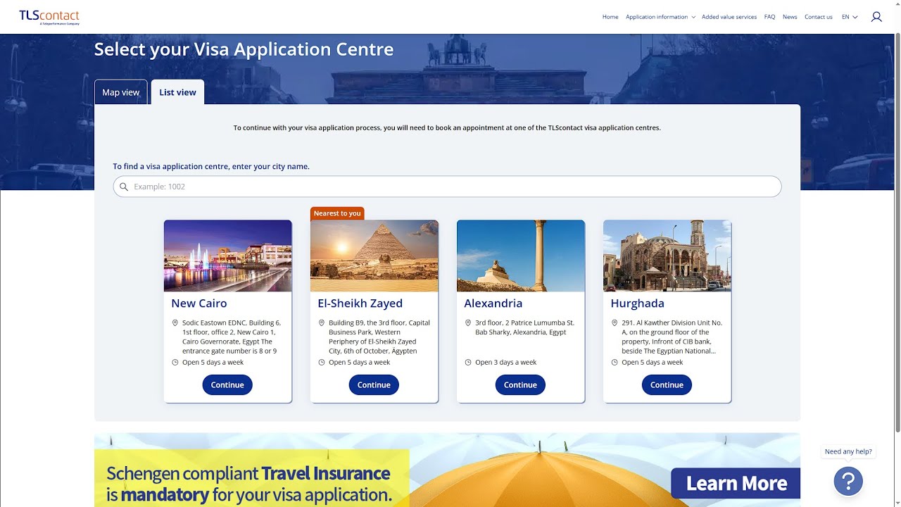 هام! خطوات حجز موعد فيزا ألمانيا بعد تعديل موقع TLS (شرح كامل)