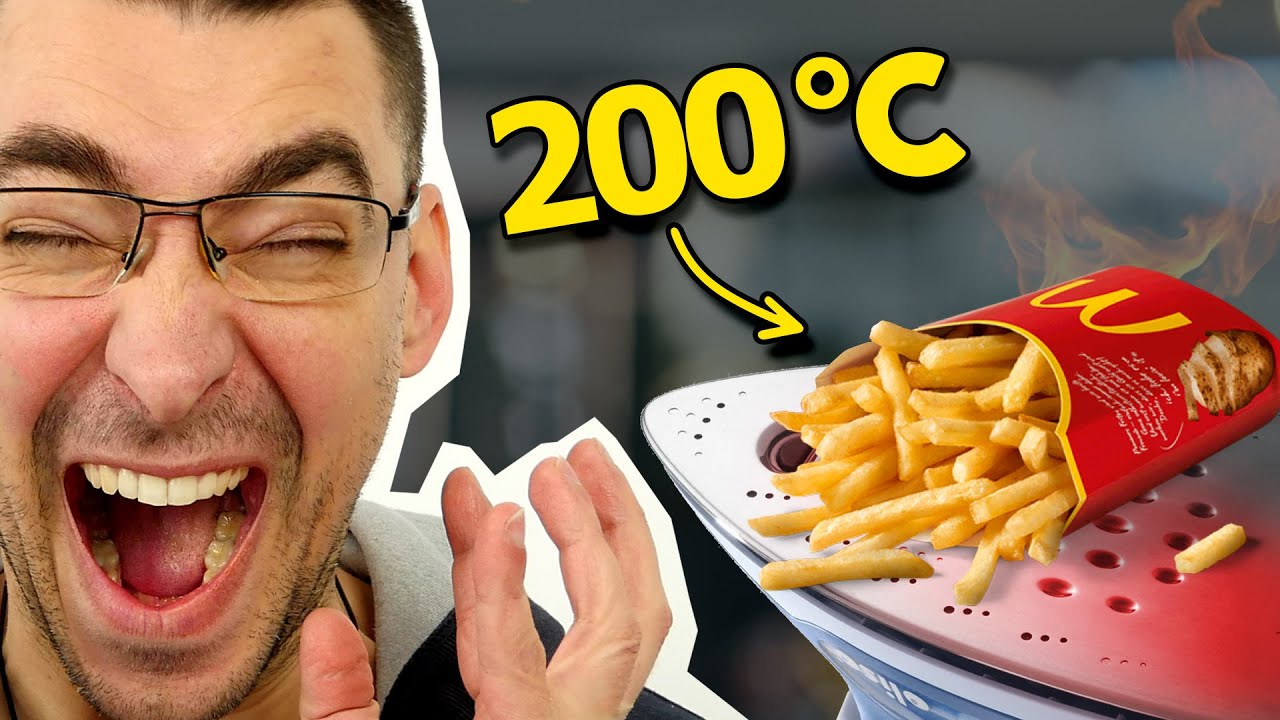 FRYTKI Z ŻELAZKA LEPSZE NIŻ Z McDONALDS! Testujemy lifehacki z TIK TOK i 5 MINUTE CRAFT