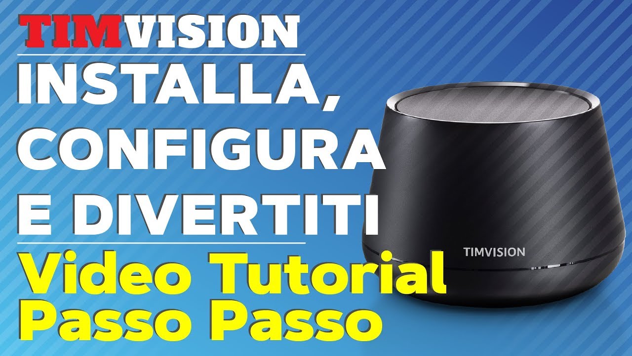 TIMVision: primo utilizzo e configurazione sulla TV
