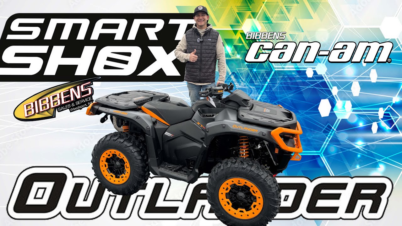 Интеллектуальная подвеска на квадроцикле!?! Первая в мире!! @CANAMOFFROAD #canam #offroad