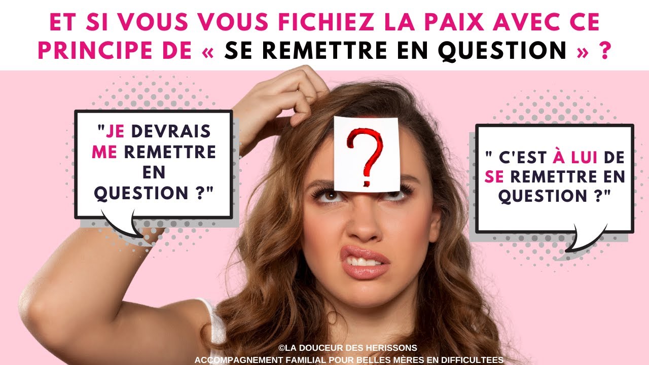 Et si vous vous foutiez la paix avec ce principe de 