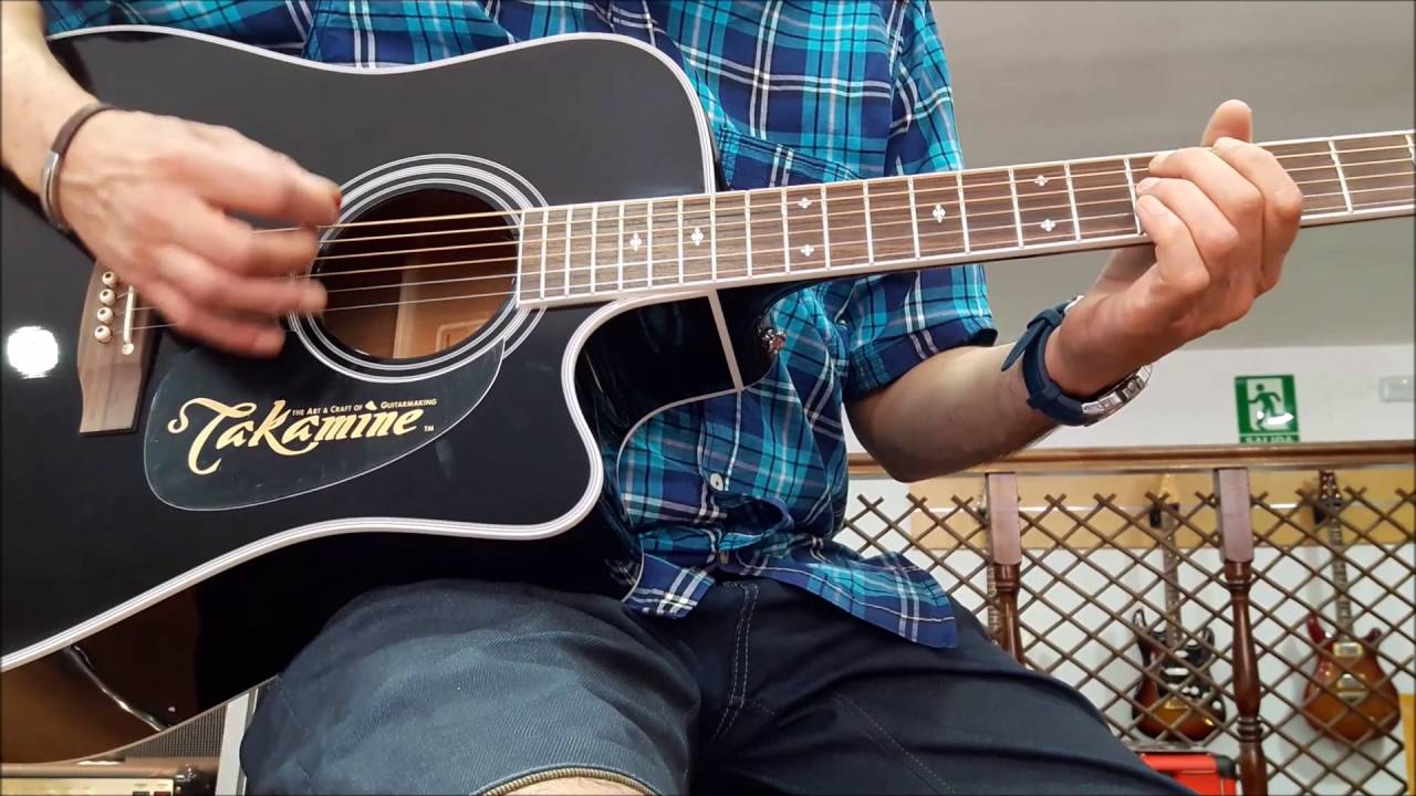 Takamine Bruce Springsteen Signature - Demo Guitarra Acústica