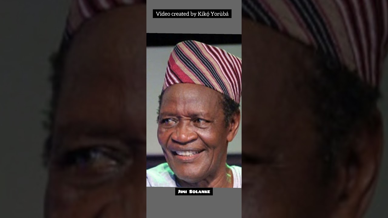 Ba rẹ ní jọ yè o with Lyrics by Jimi Solanke