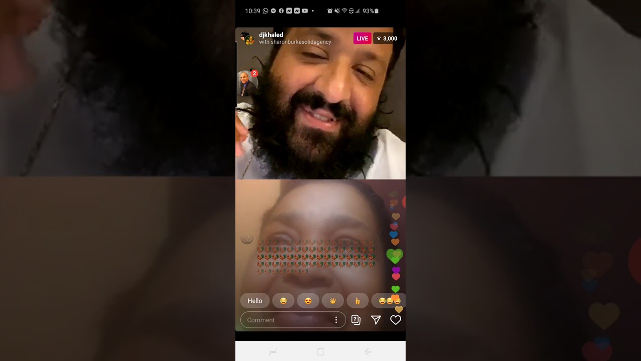 DJ Khaled reacts to Bounty Killer and Beenie Man #Verzuz clash