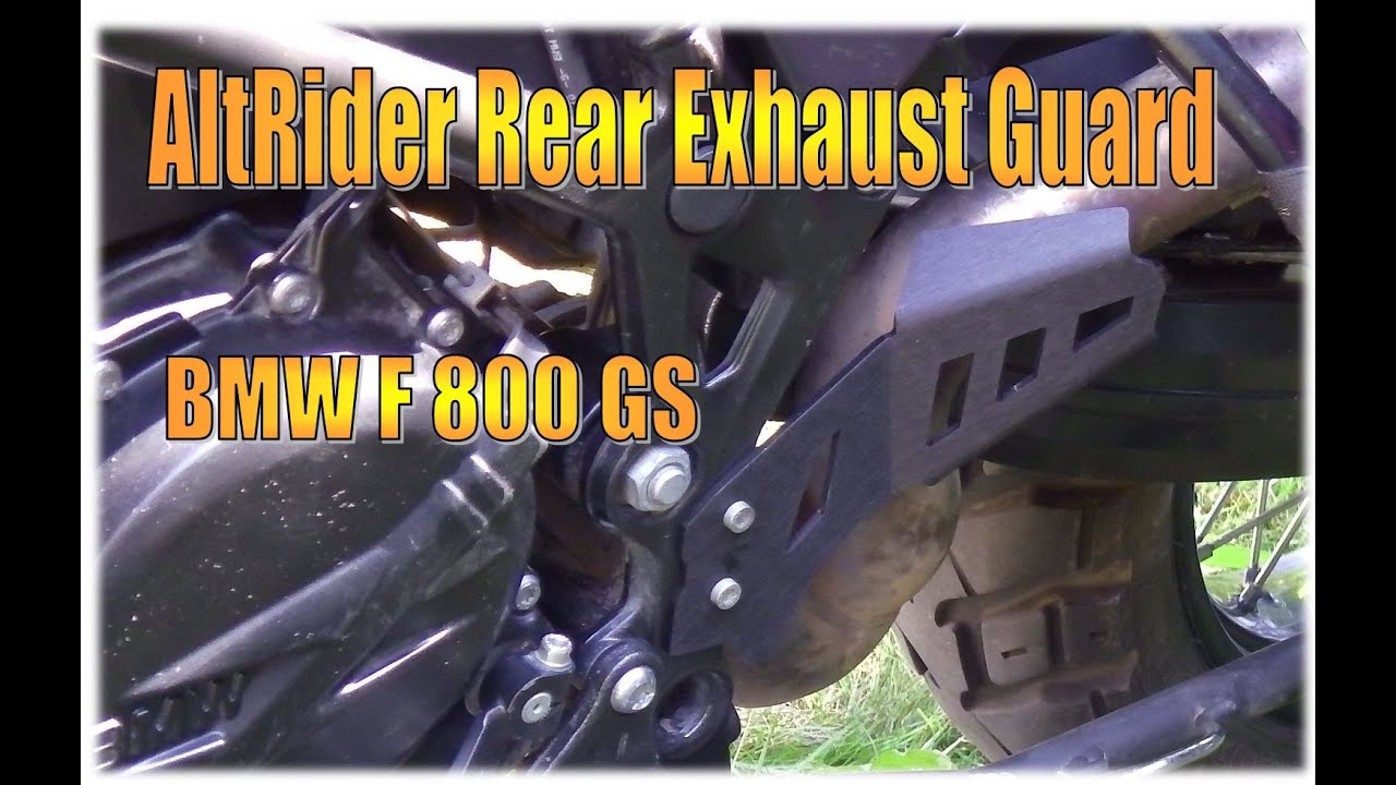 AltRider Rear Exhaust Guard for BMW F 800 GS