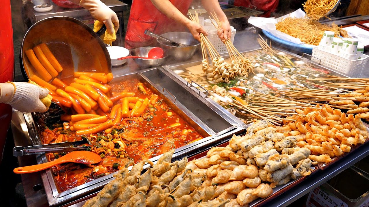 Всего один укус сделает вас счастливым! Видео ттокпокки - ЛУЧШЕЕ 8 / korean street food