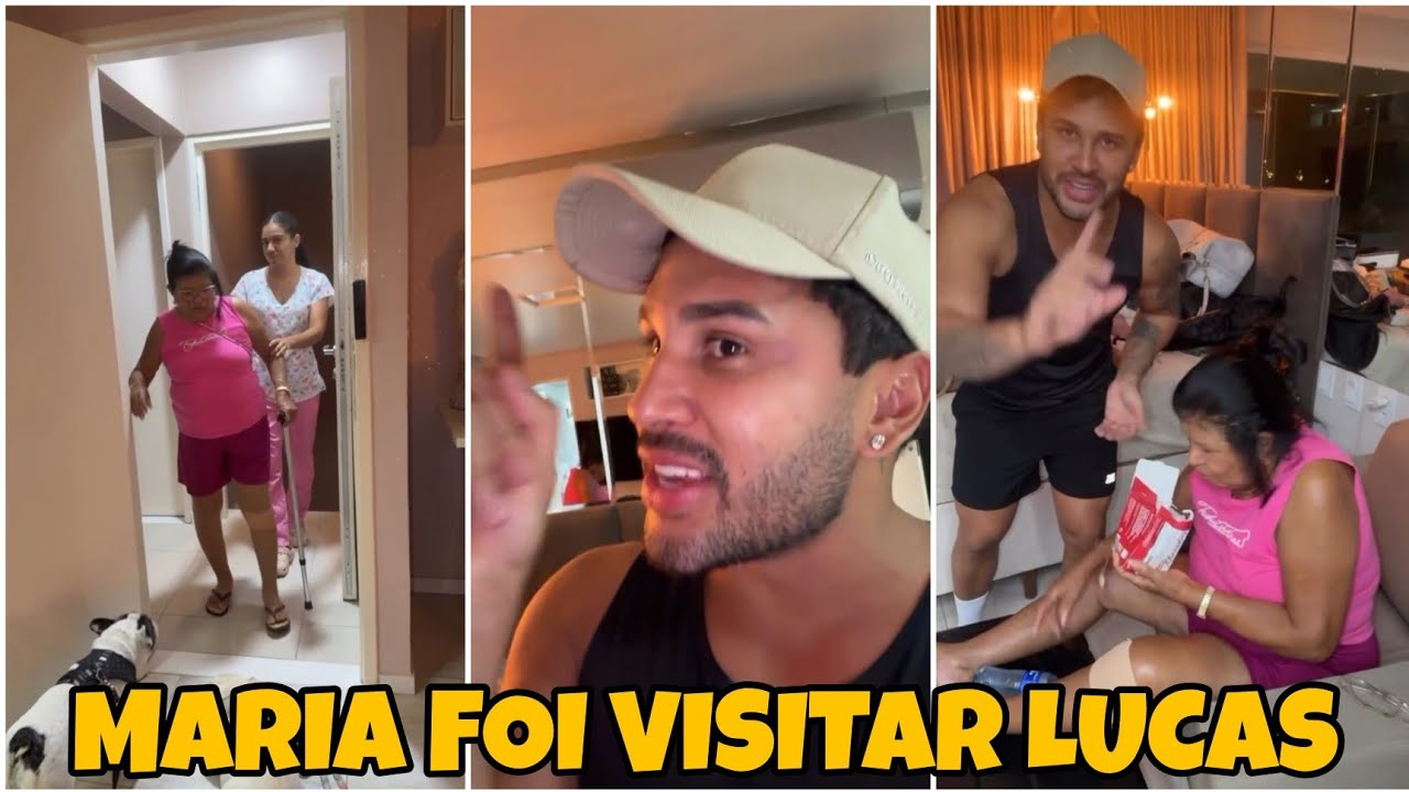 ✅ DONA MARIA VISITA LUCAS 