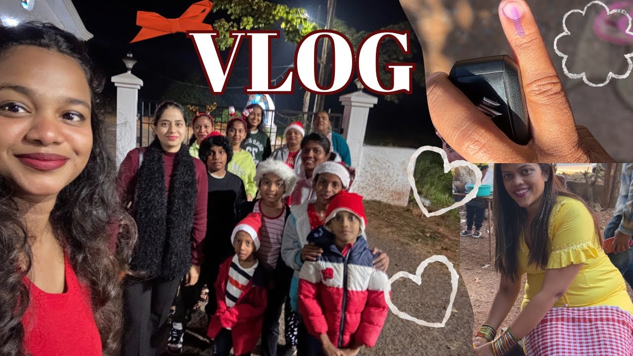 Dosh Making ➜  Christmas Serenade ➜ Voting⭐️ #konkanivlogs#goanvlogs 