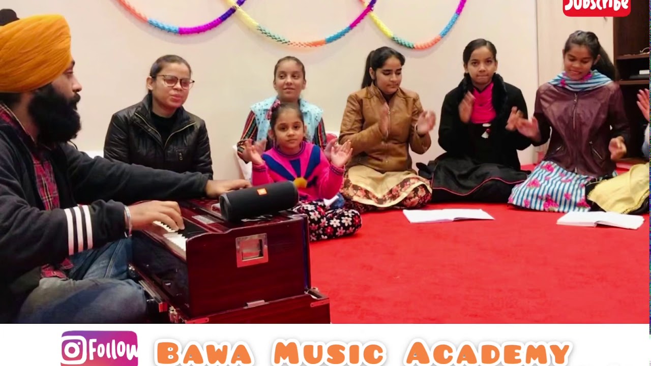 Suhe Ve Cheere Waleya Folk Song | By Girls Of Bawa Music Academy Amritsar