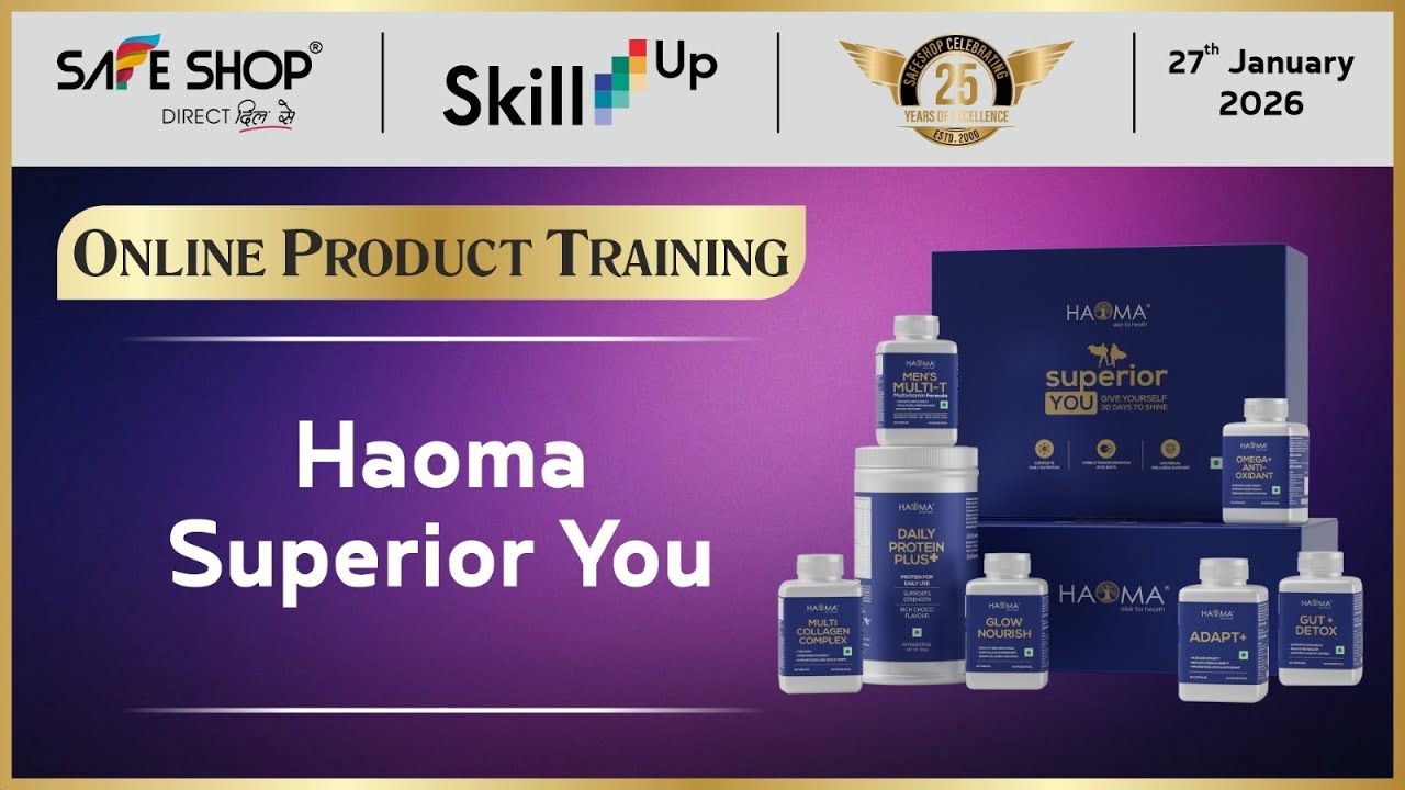 Haoma Superior You – Your All-in-One Health Solution! 🌟💪 | Safeshop India |