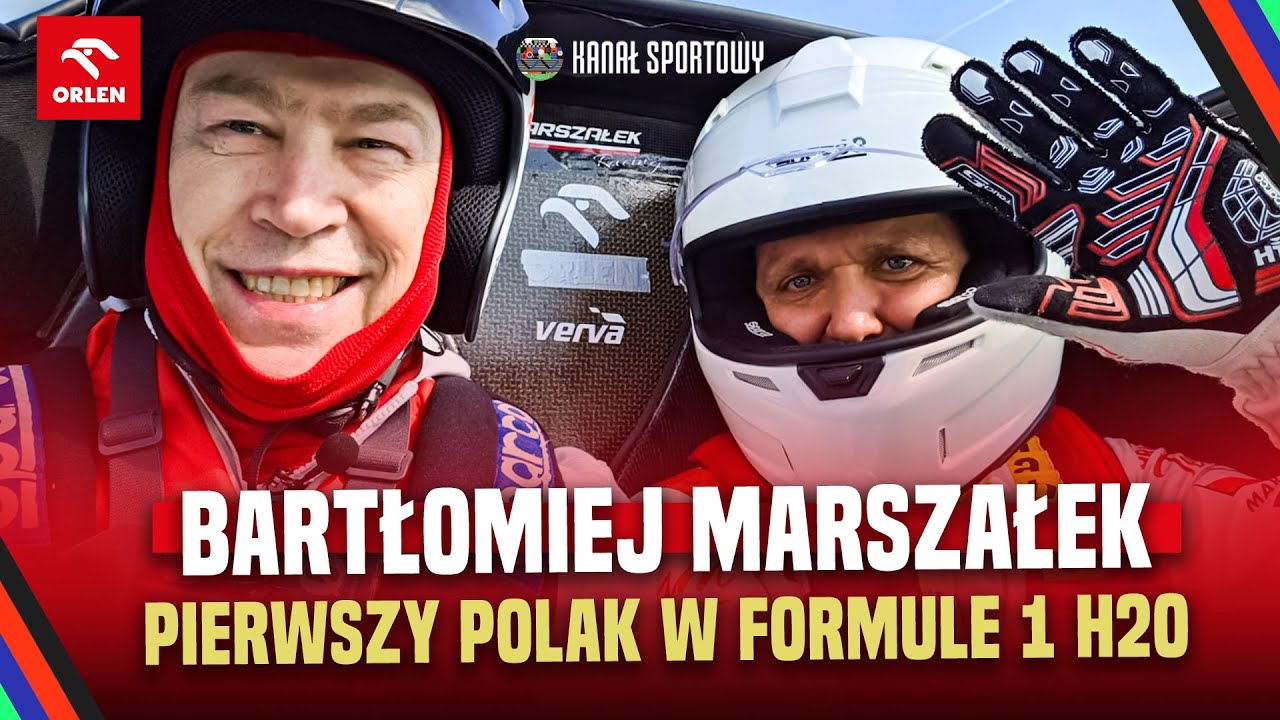 BARTŁOMIEJ MARSZAŁEK | PIERWSZY POLAK W FORMULE 1 H2O | WYWIAD