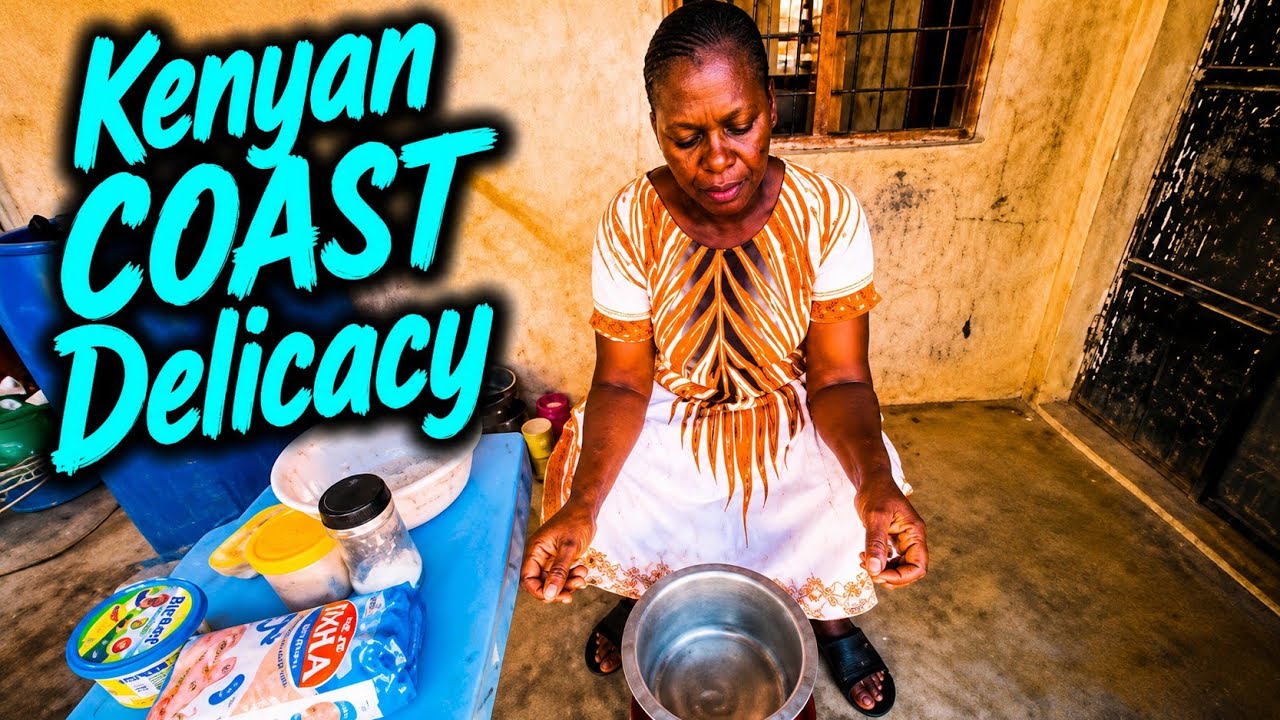KENYAN COAST DELICACIES  COCONUT BEANS AND CHAPATI