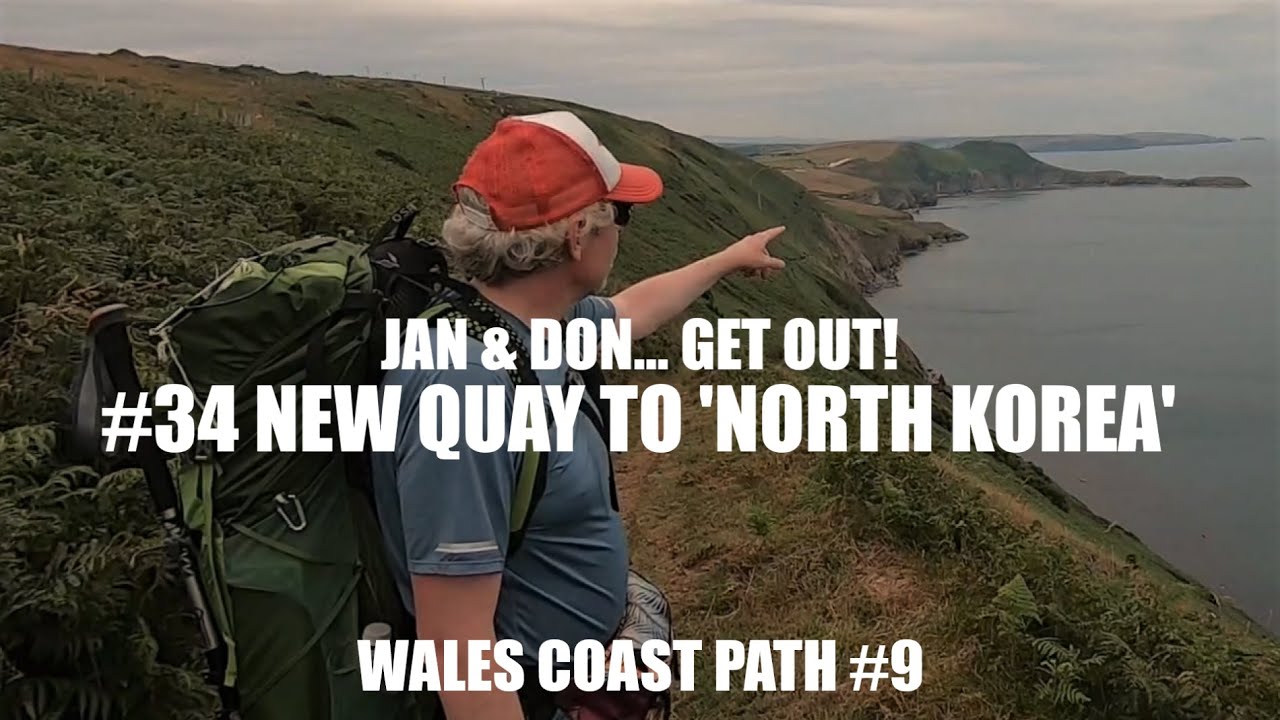 New Quay to 'North Korea' - Wales Coast Path