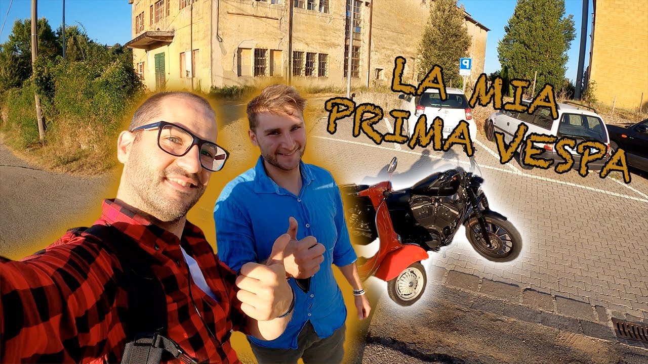 HO GUIDATO UNA VESPA...la mia prima volta