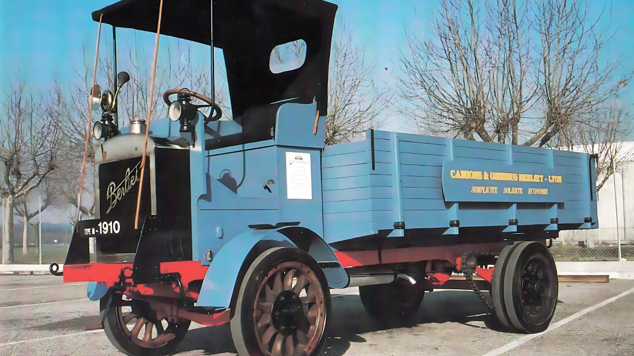 1909 Berliet Type M &ndash; Rare Truck with a Unique History