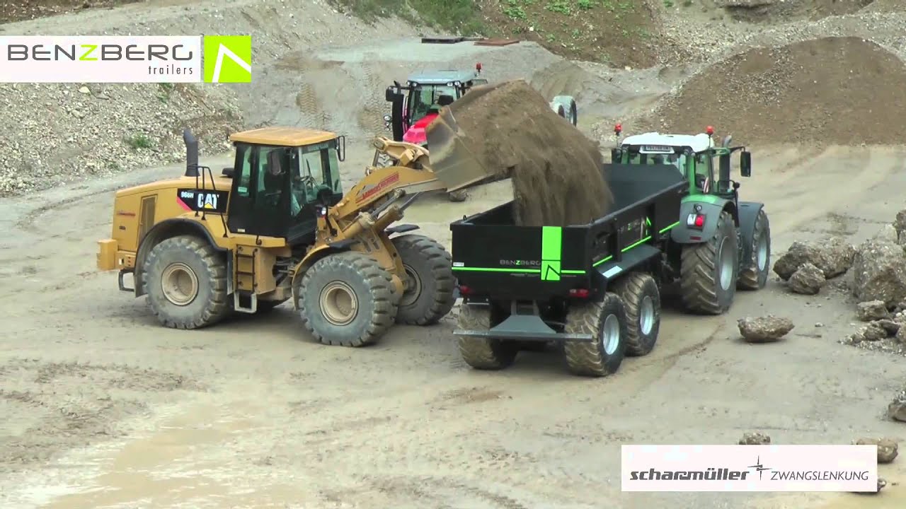 24 t Schwerlast Hardox Mulde, Benzberg TX24