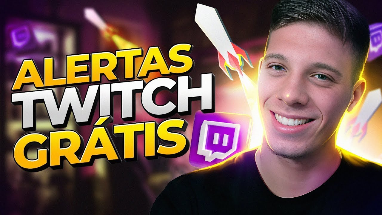 Como Criar e Configurar Alertas para LIVE na Twitch GRÁTIS Tutorial Streamelements