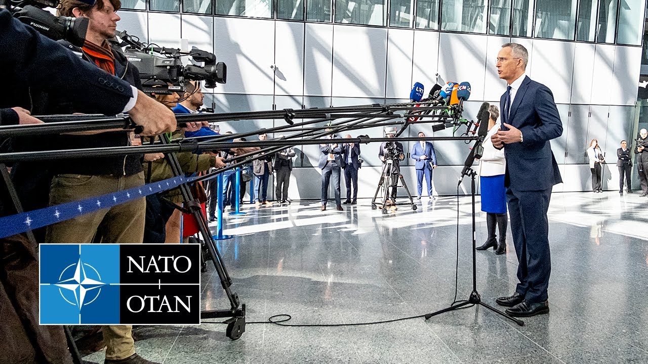 NATO Secretary General - Doorstep statement at Foreign Ministers Meeting, 04 APR 2023