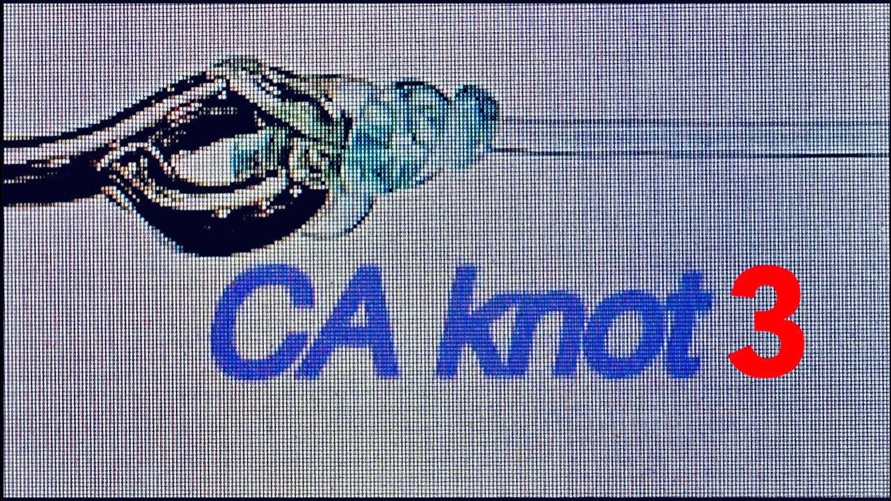 CA knot (3)  By ncaoai47 - Cách buộc lưỡi câu - CA(3) عقدة للخطافات - CA (3)Узел для крючков