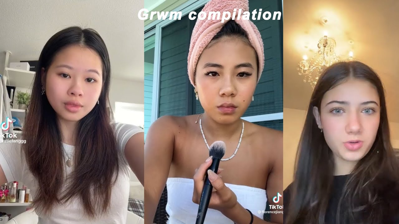 TikTok grwm compilation #4