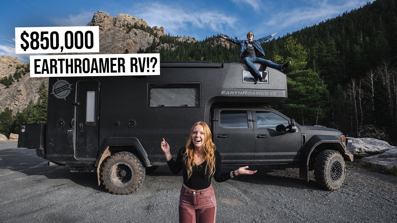 We’re Living in an $850,000 EARTHROAMER RV! 😍 FULL TOUR! Is It Really Worth It??