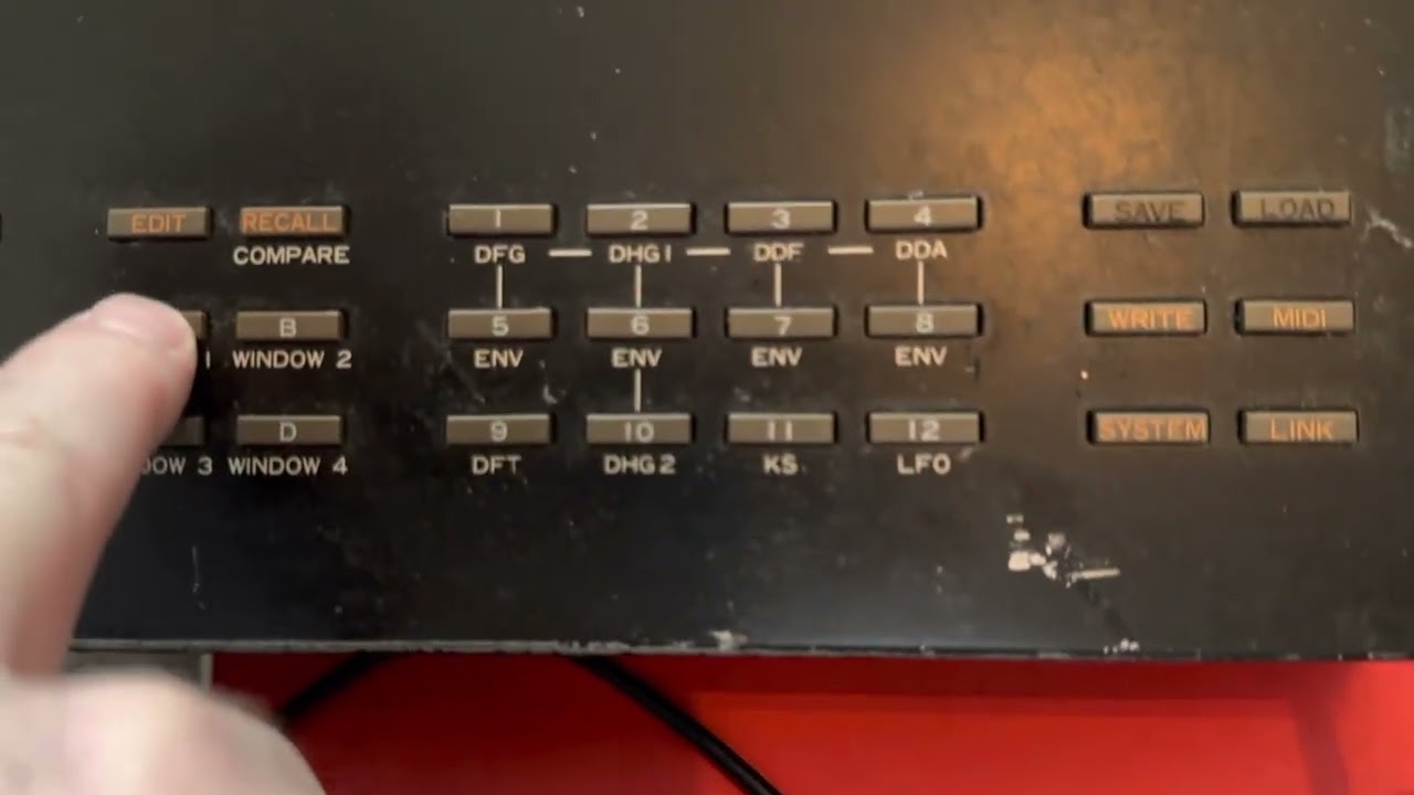 Kawai K5 Additive Synth sound demo