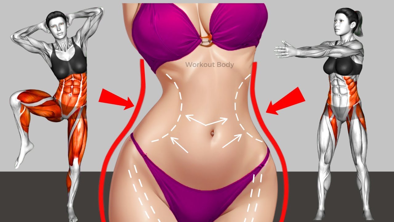 🔥30-Minute Low Impact Standing Workout🔥Burn Calories & Reduce Belly Fat with 30-Easy No-Jump