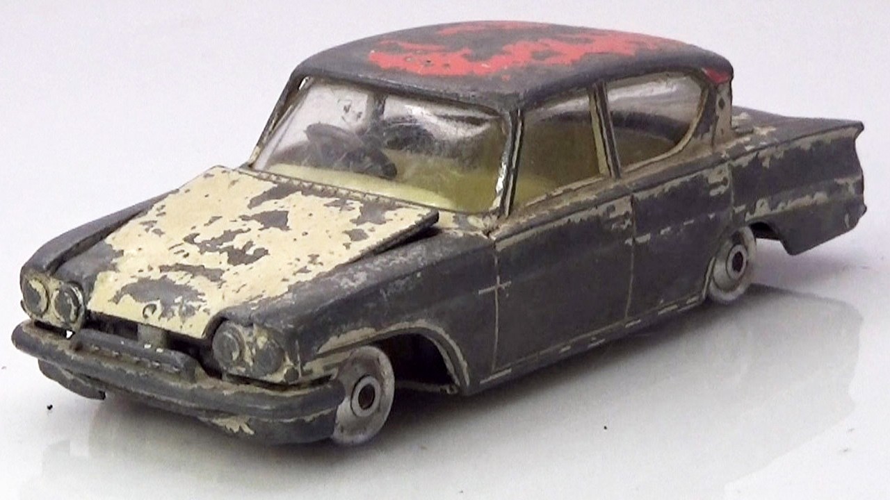 Ford Consul Classic. Przywr&oacute;cenie do stanu fabrycznego modelu odlewanego firmy Corgi.
