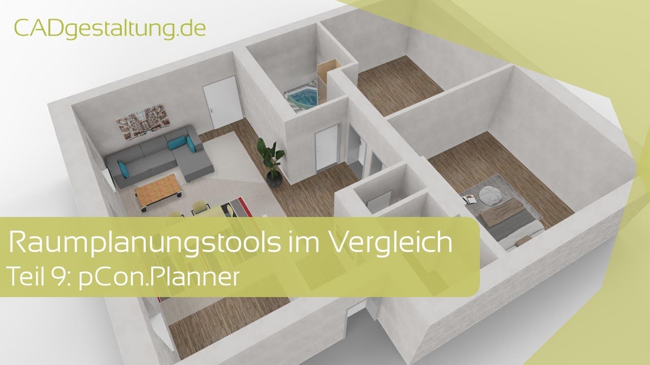pCon.Planner für Euch getestet (3D Raumplaner Vergleich, Teil 9)