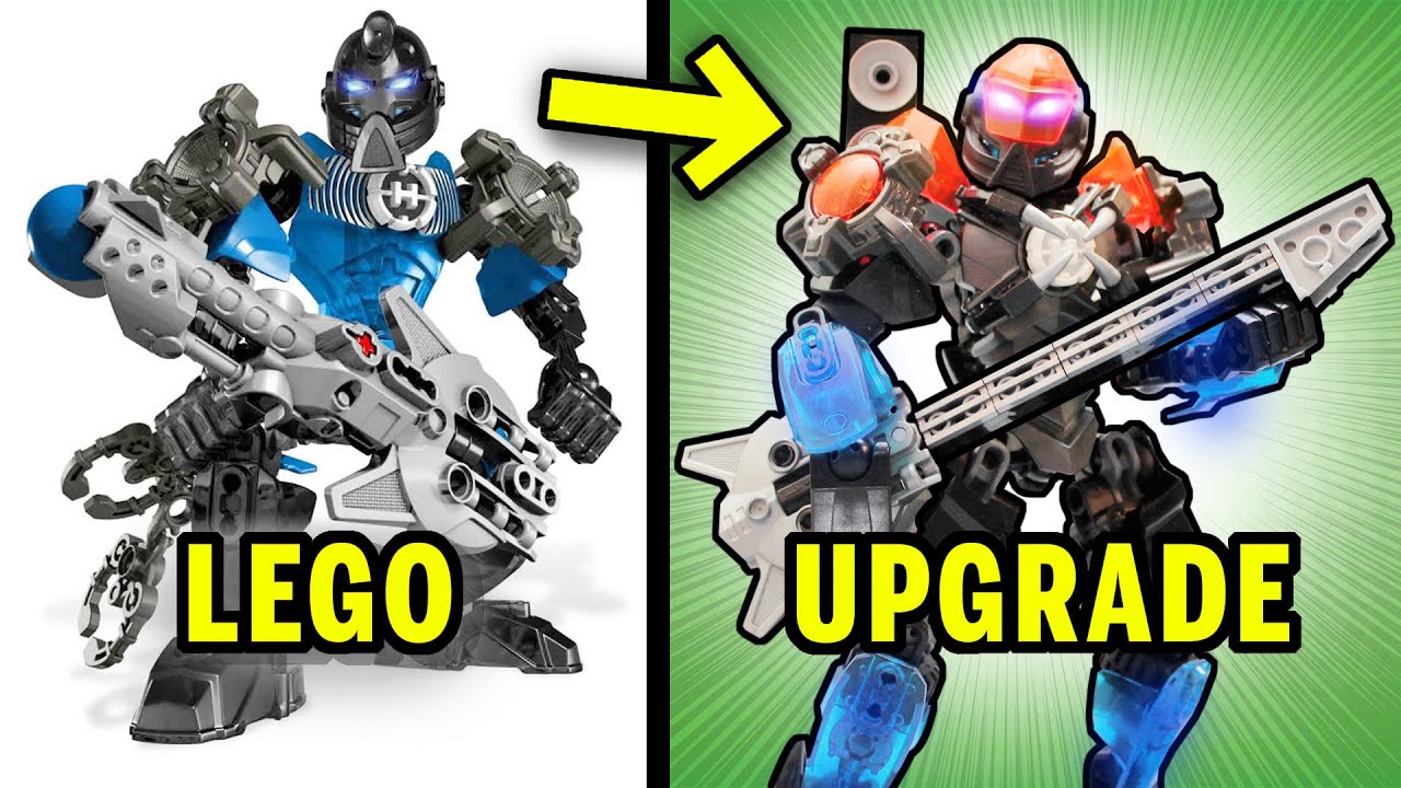 Using STRINGER's LEGO Parts To Build Bionicle MOCs
