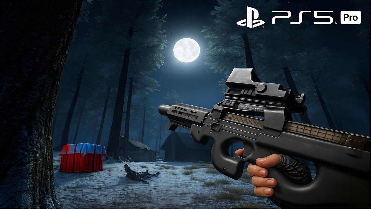 PUBG: PS5 Pro 🎮Solo Gameplay P90 + AWM (No commentary) - NEW UPDATE