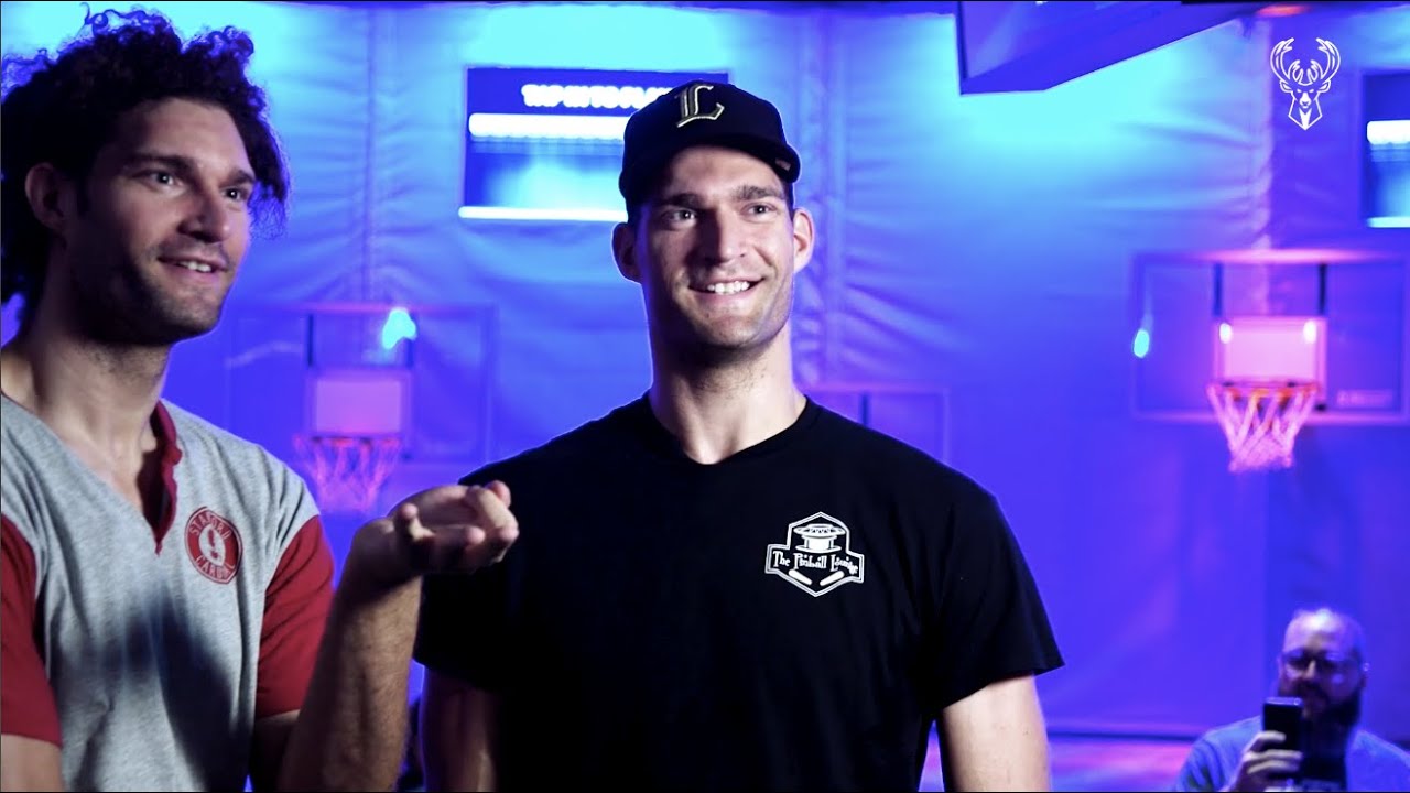 All-Access: Brook & Robin Lopez Visit NBA Experience at Disney