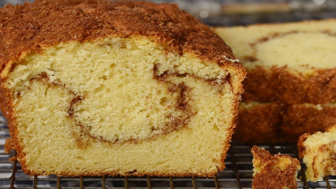 Cinnamon Swirl Coffee Cake Recipe Demonstration - Joyofbaking.com