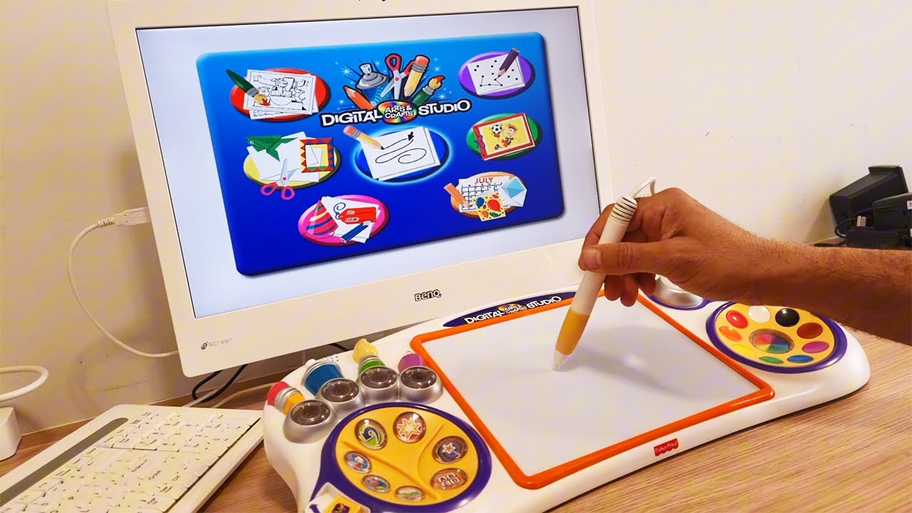 Fisher Price Digital Arts and Crafts Studio, a quick look and teardown