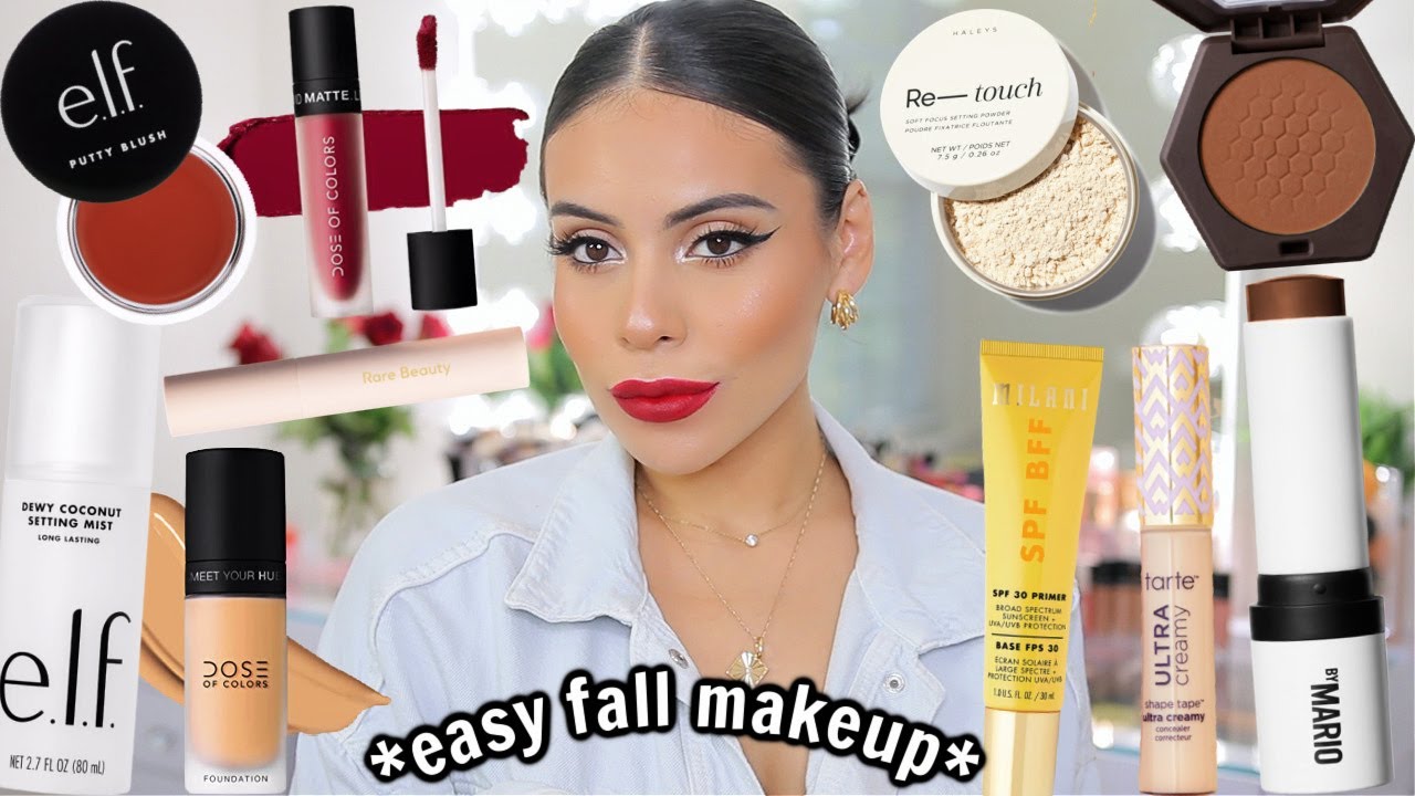 EASY CLASSIC FALL MAKEUP (using my favorite products) 😍