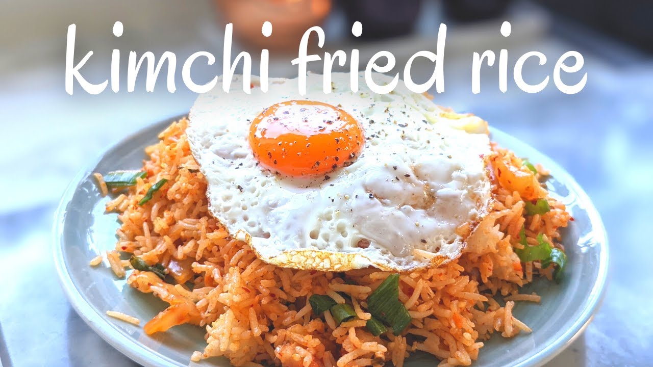 Kimchi Fried Rice | Gluten, Dairy & Soy Free